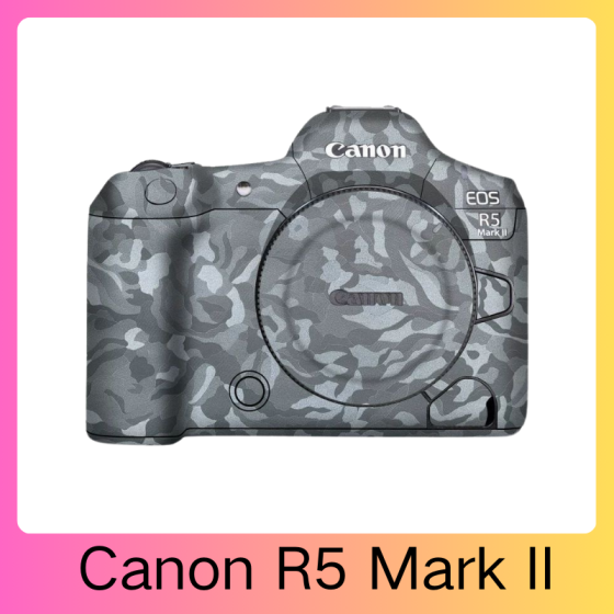 Corpo da Canon R5 Mark II - Pele câmera, adesivo câmera - com alta resistência a arranhões, à prova d'água e com design elegante.